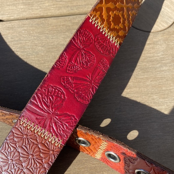 Fossil Leather Belt 34-38 - Picture 2 of 6